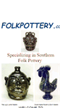 Mobile Screenshot of folkpottery.com
